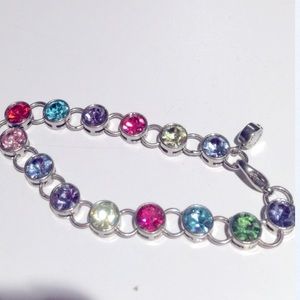 Charm It Crystal Charm Bracelet